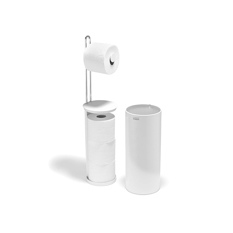 ที่ใส่กระดาษชำระ แบบตั้งพื้น JOSEPH JOSEPH รุ่น EASYSTORE สี WHITE N7000005